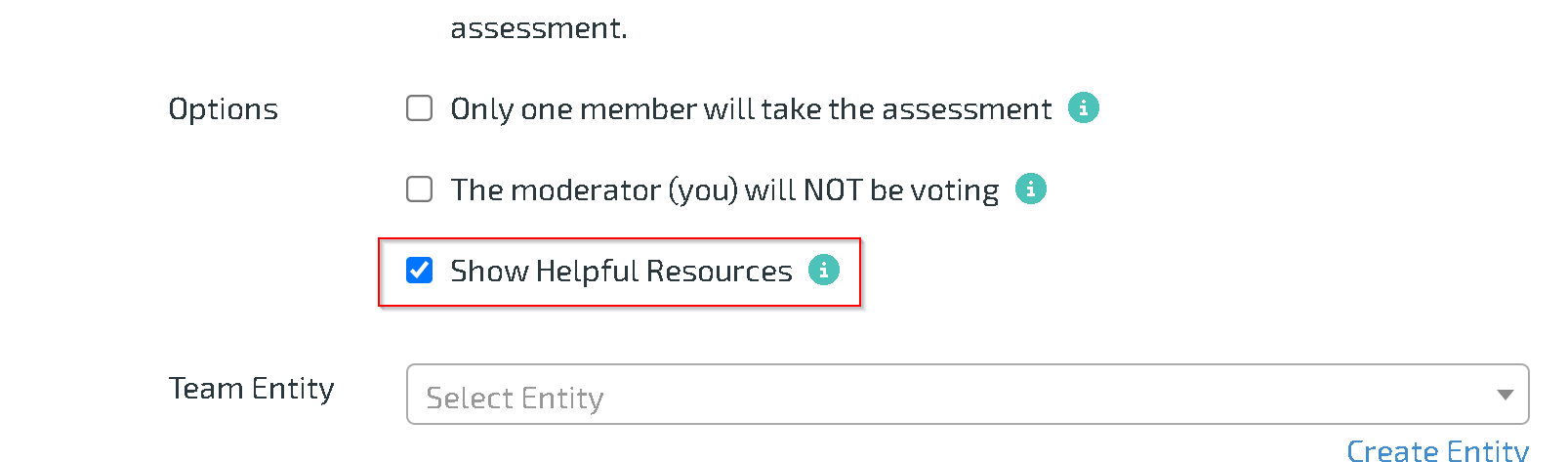 helpful resources toggle